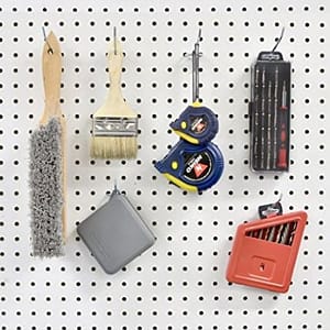 6-inch Metal Peg Board Shelving Hooks | 50-Piece Pack| www.breval.co.in